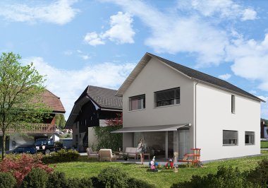 Freistehender Neubau im Grünen: 5½-Zimmer-Einfamilienhäuser